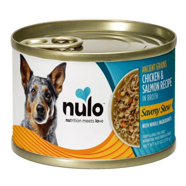 Nulo Dog Ancient Grains Stew Chicken And Salmon 6Oz For Sale