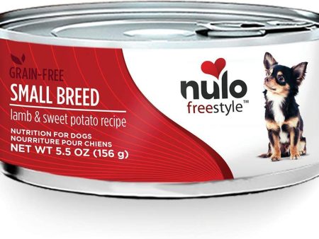 Nulo Freestyle Grain-Free Small Breed Wet Dog Food Lamb & Sweet Potato 5.5oz. (Case of 24) Online Hot Sale