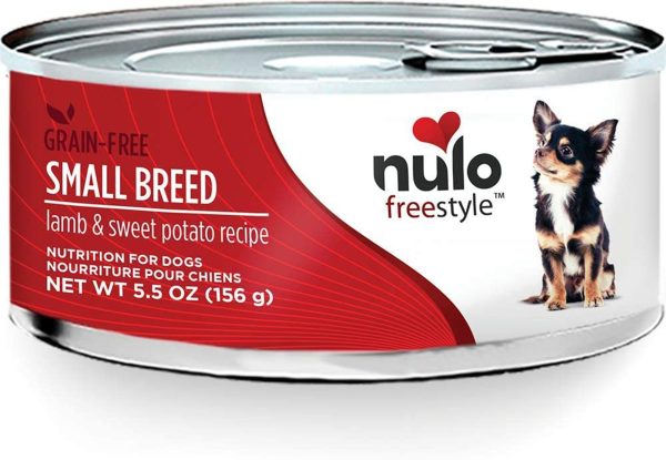 Nulo Freestyle Grain-Free Small Breed Wet Dog Food Lamb & Sweet Potato 5.5oz. (Case of 24) Online Hot Sale