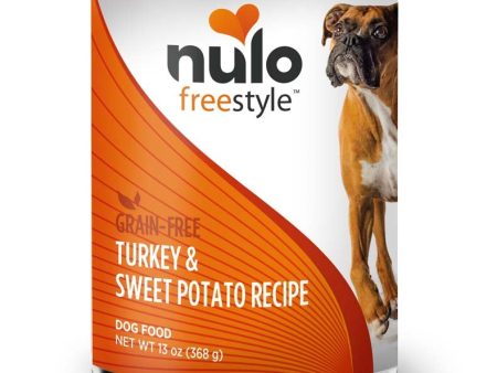 Nulo Freestyle Grain Free Wet Dog Food Turkey & Sweet Potato 13oz. (Case of 12) Supply