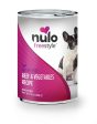 Nulo Freestyle Grain Free Wet Dog Food Beef, Peas, & Carrots 13oz. (Case of 12) Supply