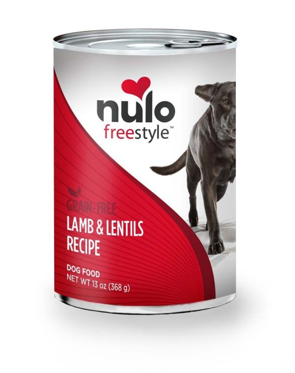 Nulo Freestyle Grain Free Wet Dog Food Lamb & Lentils 13oz. (Case of 12) Online now