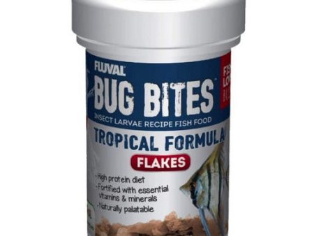 Fluval Bug Bites Insect Larvae Tropical Fish Flake 0.63 oz by Fluval Discount