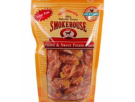 Smokehouse Chicken and Sweet Potato Combo Natural Dog Treat 8 oz by Smokehouse Online now