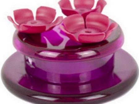 Handheld & Tabletop Plastic Hummingbird Feeder 2 Oz CAP, Purple by Perky-Pet For Cheap