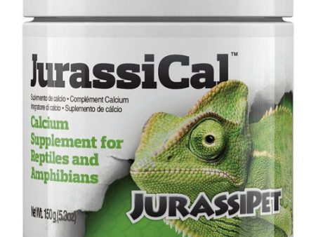 JurassiPet JurassiCal Reptile and Amphibian Dry Calcium Supplement 5.3 oz by JurassiPet on Sale