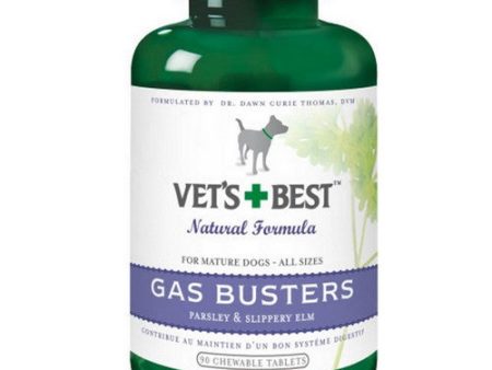 Vets Best Gas Busters for Dogs 90 Tablets by Vet s Best Supply